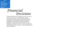 Desktop Screenshot of financialdecisionsonline.org